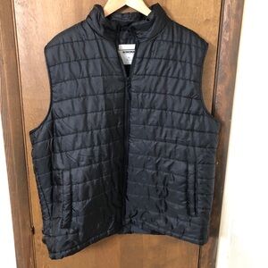 Sonoma Black Quilted Men's XL Vest - Packable